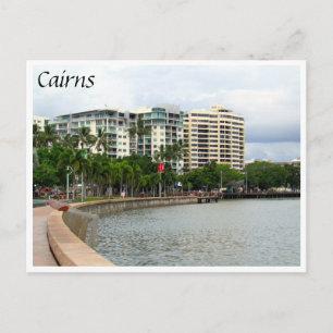 Cartão Postal horizonte da esplanada de cairns