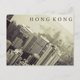 Cartão Postal Horizonte de Hong Kong