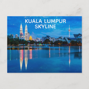 Cartão Postal Horizonte de Kuala Lumpur