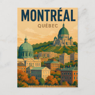 Cartão Postal Horizonte de Montreal Canadá Cidade Histórica Viag