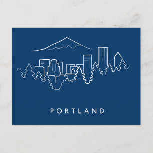 Cartão Postal Horizonte de Portland