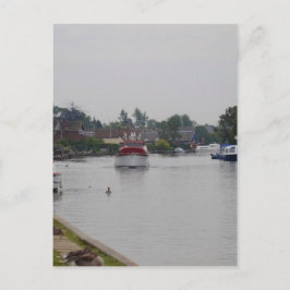 Cartão Postal Horning no Rio Bure