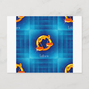 Cartão Postal horóscopo libra