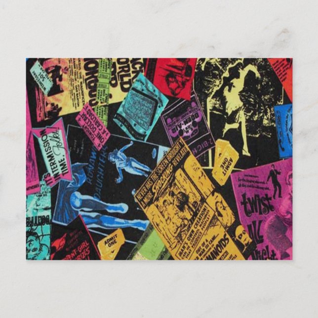 Cartão Postal Horror Clássico (Frente)