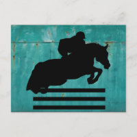 Horse Show Hunter Jumper Silhouette