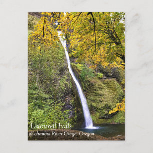 Cartão Postal Horsetail Falls, Columbia River Gorge, Posto Orego