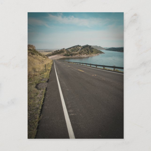 Cartão Postal Horsetooth Reservoir Colorado (Frente)