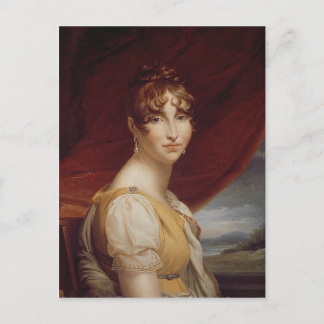 Cartão Postal Hortense de Beauharnais (Frente)