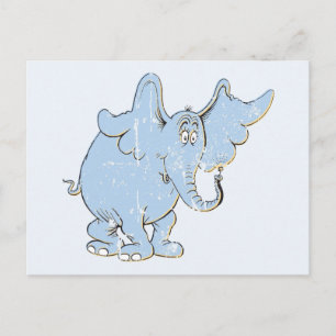Cartão Postal Horton Hears A Who   Horton Aflito