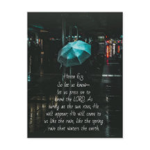 Hosea 6:3 Vamos pressionar para conhecer o Senhor,