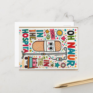 Cartão Postal Hospital Naur