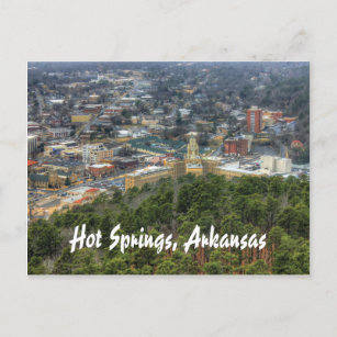 Cartão Postal Hot Primaveras, Arkansas