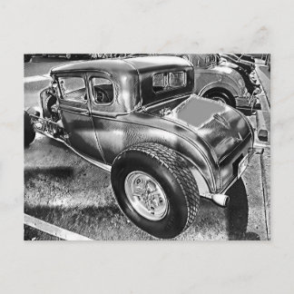 Cartão Postal Hot Rod