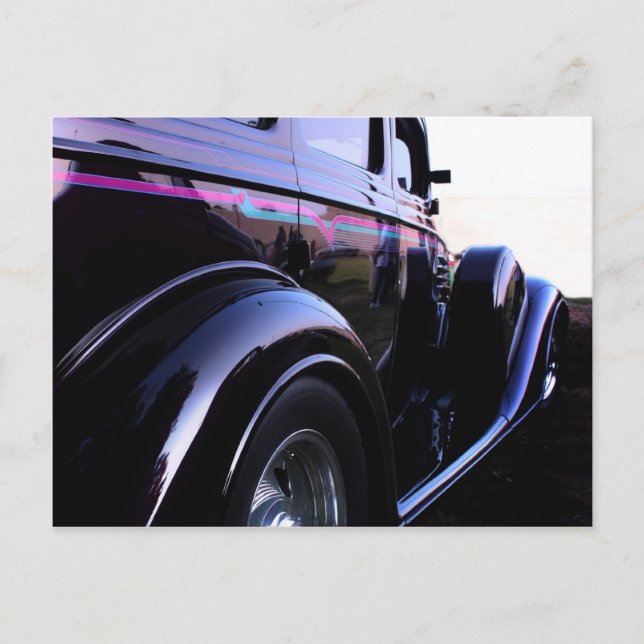Cartão Postal hot rod (Frente)