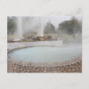 Cartão Postal Hot Springs in Thailand
