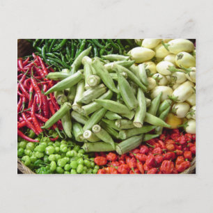 Cartão Postal Hot Stuff - African Chili Peppers