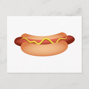 Cartão Postal Hotdog