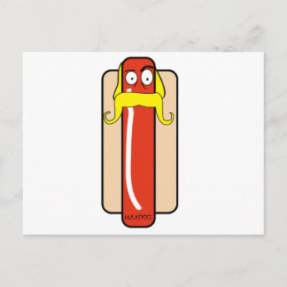 Cartão Postal Hotdog Hulk Hogan