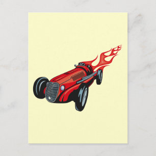 Cartão Postal Hote Rod