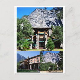Cartão Postal Hotel Ahwahnee no Parque Nacional de Yosemite
