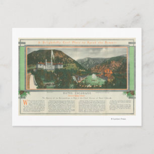 Cartão Postal Hotel Colorado Brochure