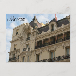 Cartão Postal hotel de paris monaco