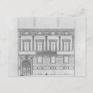 Cartão Postal Hotel de Pourtales, fachada, 1850