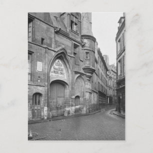 Cartão Postal Hotel de Sens, final do século XIX