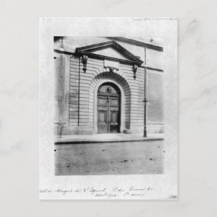 Cartão Postal Hotel du Grande Veneur na rua de de Paris 60