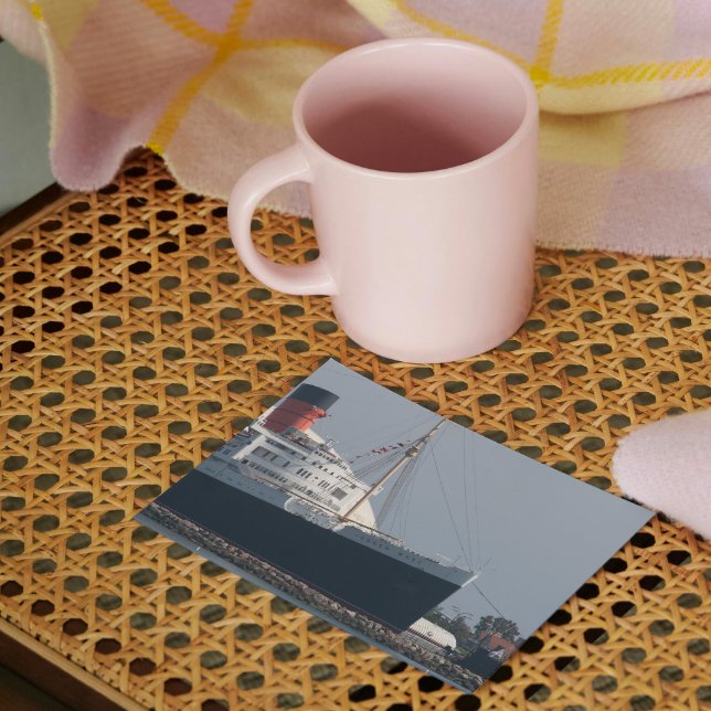 Cartão Postal Hotel e Museu Rainha Mary RMS em Long Beach (Criador carregado)