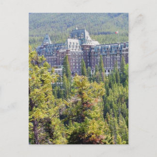 Cartão Postal Hotel Fairmont Banff Primaveras Em Banff No Canadá