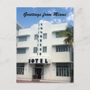 Cartão Postal hotel Miami