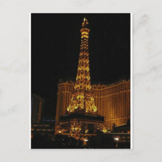 Cartão Postal Hotel Paris Vegas