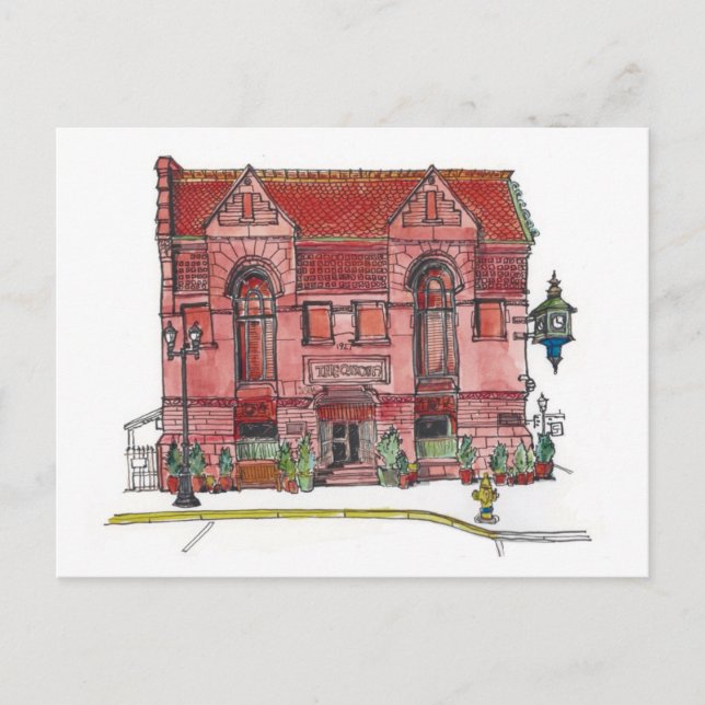 Cartão Postal Hotel Quoin, Wilmington, DE (Frente)