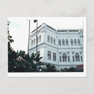 Cartão Postal Hotel Raffles Singapura