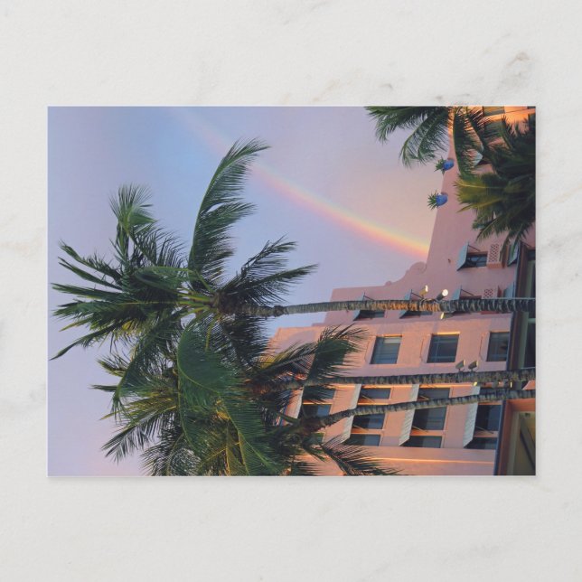 Cartão Postal Hotel Real Hawaiian (Frente)