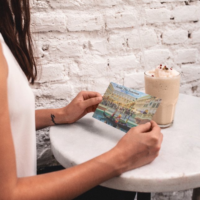 Cartão Postal Hotel Veneziano Las Vegas Personalizado 2011 (Criador carregado)