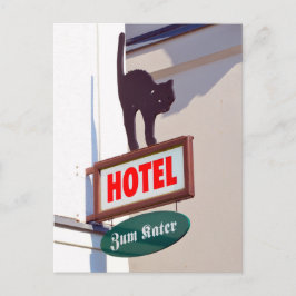 Cartão Postal Hotel Zum Kater, Warnemunde, Alemanha