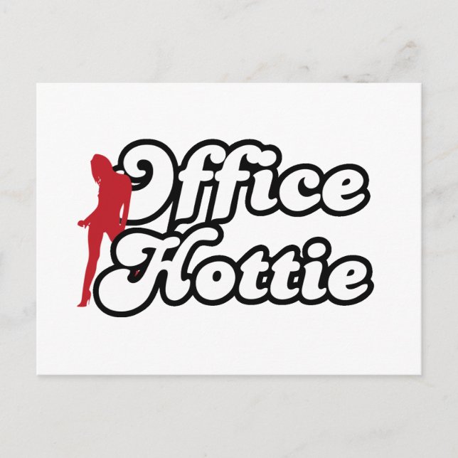 Cartão Postal hottie de escritório (Frente)