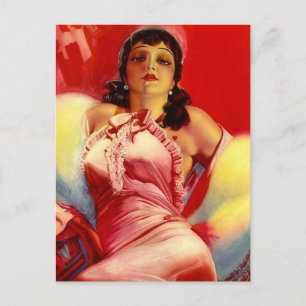 Cartão Postal Hottie dos anos 30