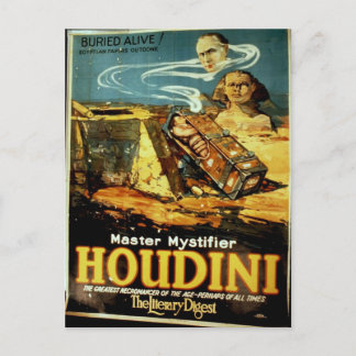 Cartão Postal Houdini, Teatro de Vintagem do Digest Literário