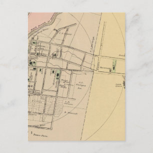 Cartão Postal Houlton, Mapa do Condado de Aroostook