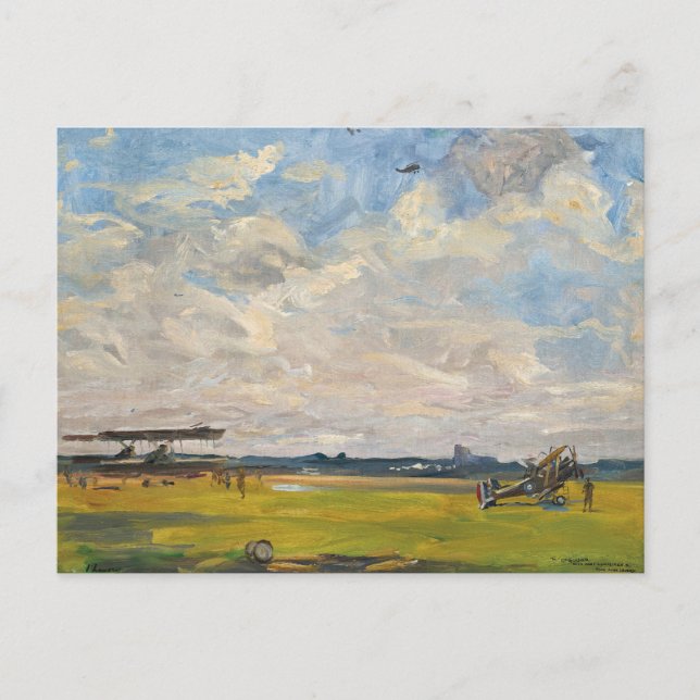 Cartão Postal Hounlenta | Sir John Lavery (Frente)