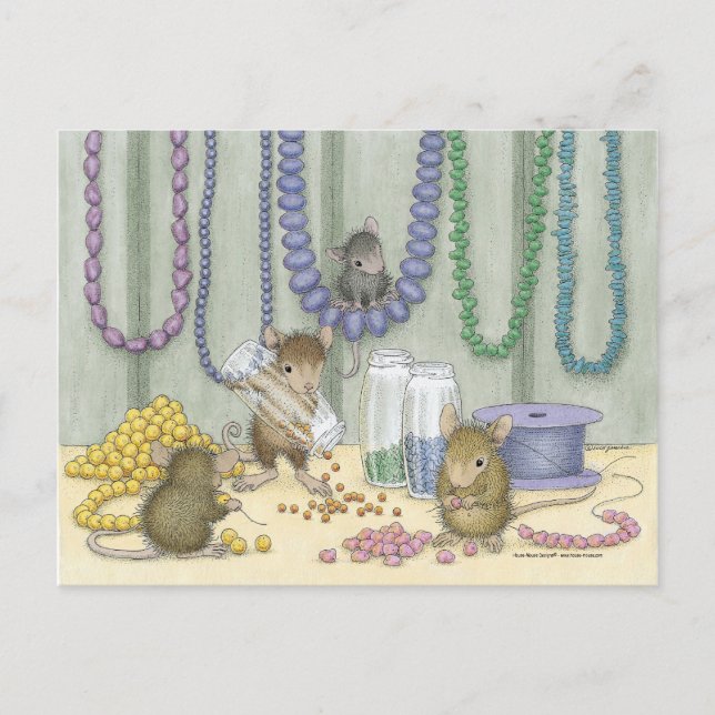 Cartão postal House-Mouse Designs® (Frente)