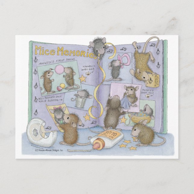 Cartão Postal House-Mouse Designs® Postcard (Frente)