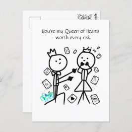 Cartão Postal House of Cards Customized Postcard