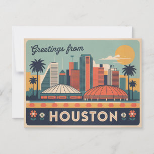 Cartão Postal Houston