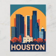Houston, edifícios reconhecíveis, Viagem