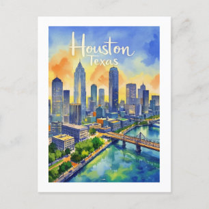 Cartão postal Houston Texas