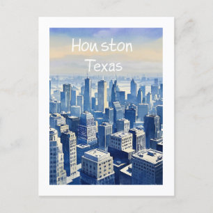 Cartão postal Houston Texas